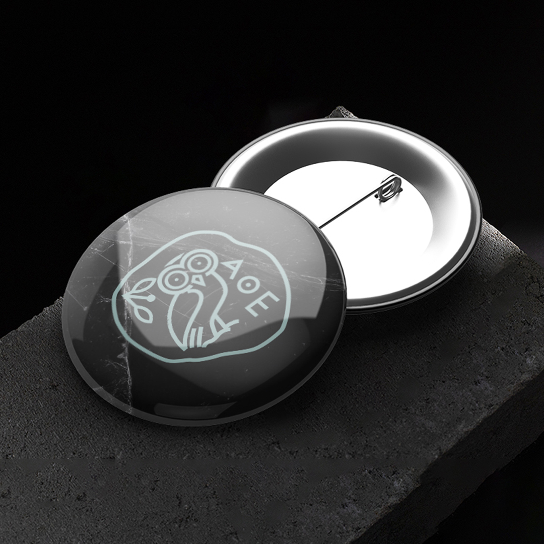 Aion - Bitimsiz Zamanlar Rozeti - Baykuş